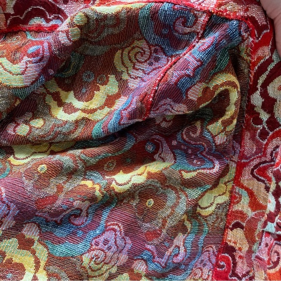 Elegant Multicolor Patterned Skirt fits women’s XS - Picture 14 of 14